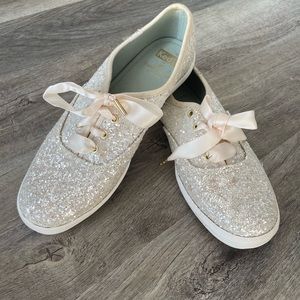 Kate Spade Glitter Keds Sneakers